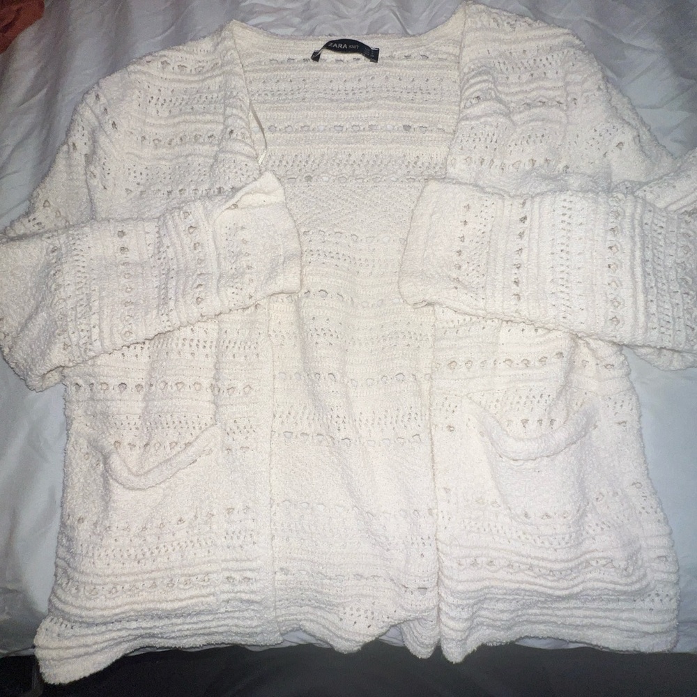 Zara knit cover top